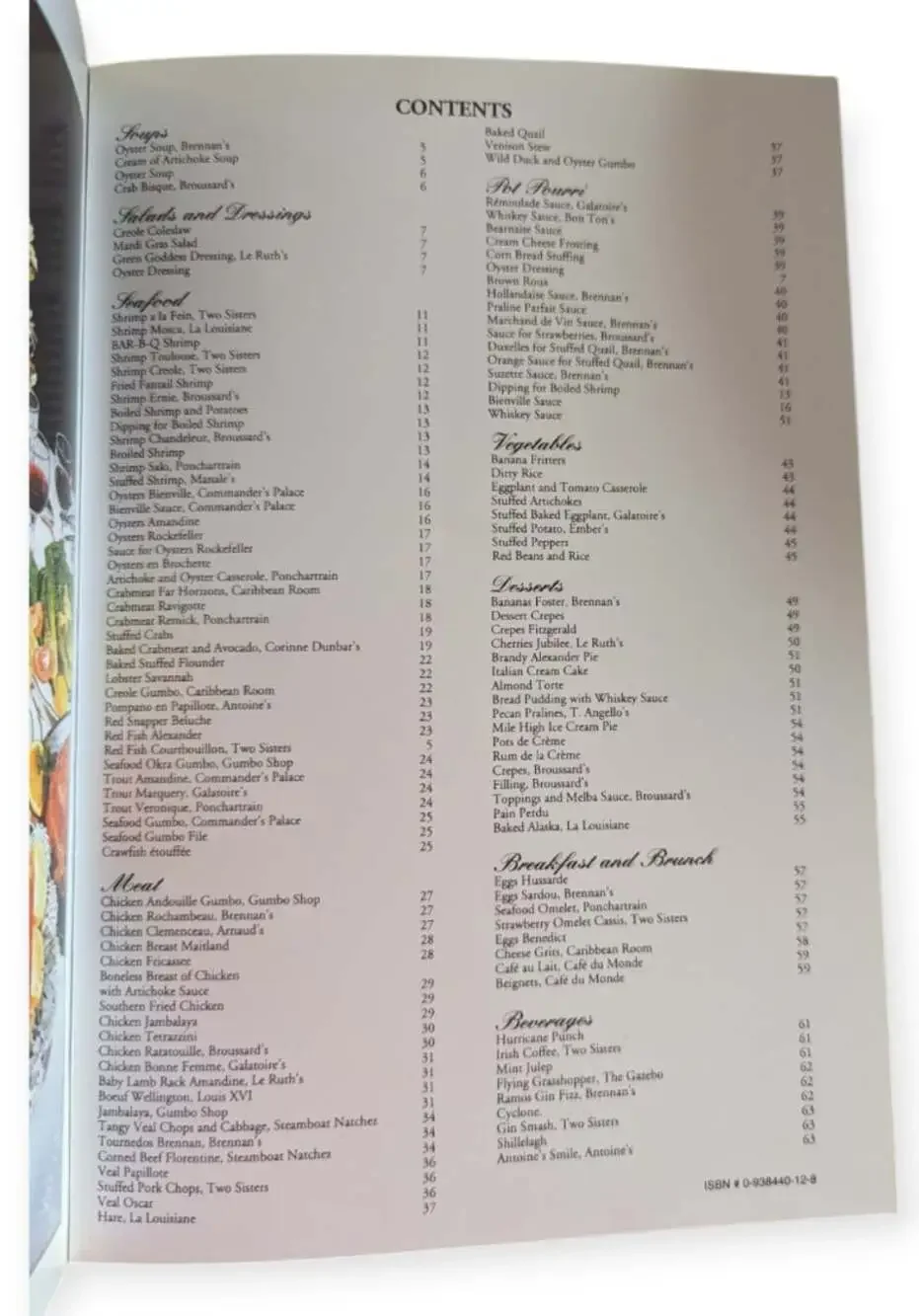 Favorite Recipes from New Orleans Paperback Book 2012